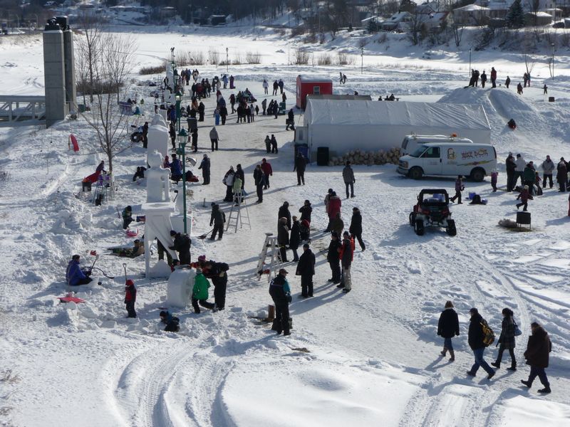 Sculture sur glace