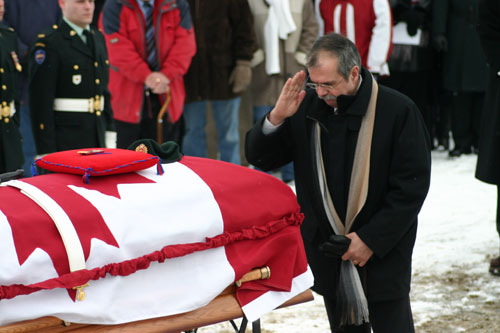 Claude Morin salue une dernière fois Étienne