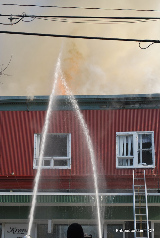 Le feu de Samedi 117 oct 2009