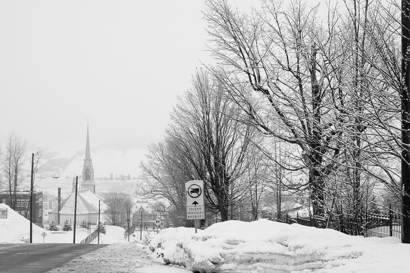St-Joseph-de-Beauce sous la neige