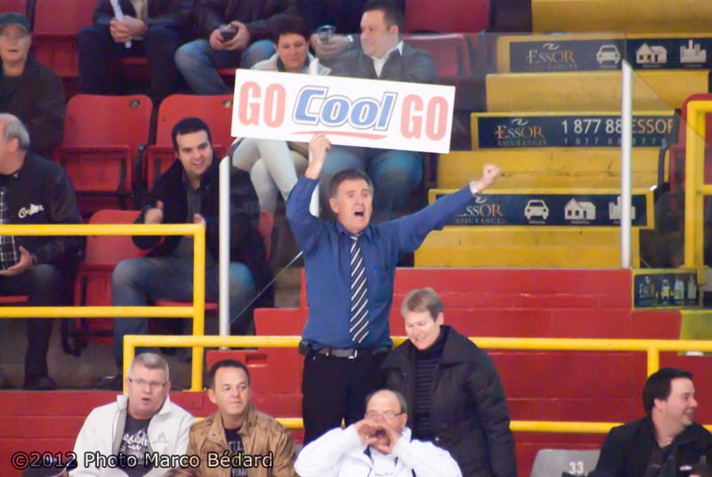 Carol Poulin, le président du COOL fm 1035, un vrai partisan!