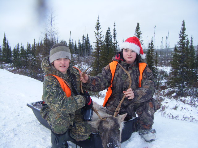 2 jeunes beaucerons à la Baie-James!