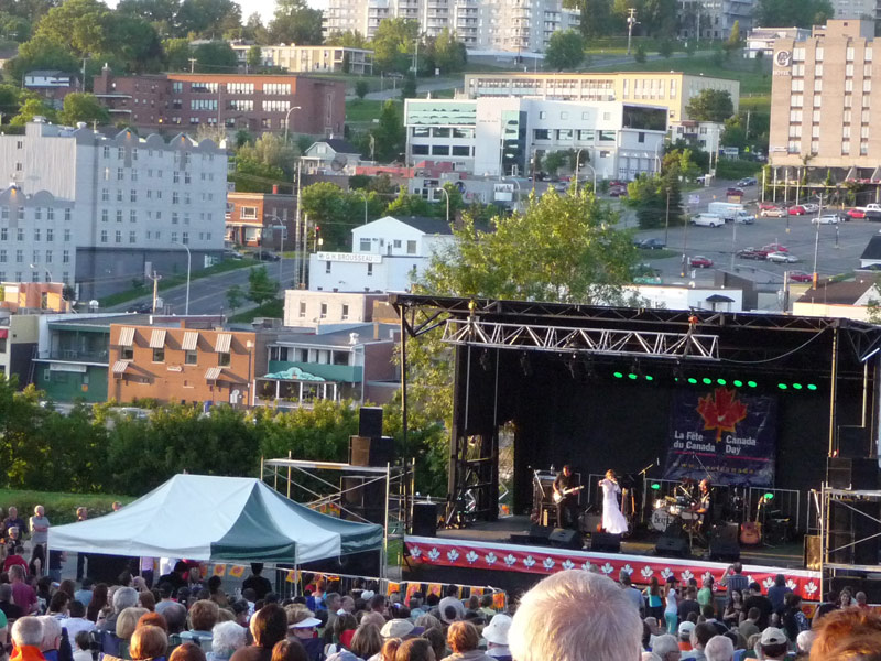 Spectacle de la fête du Canada