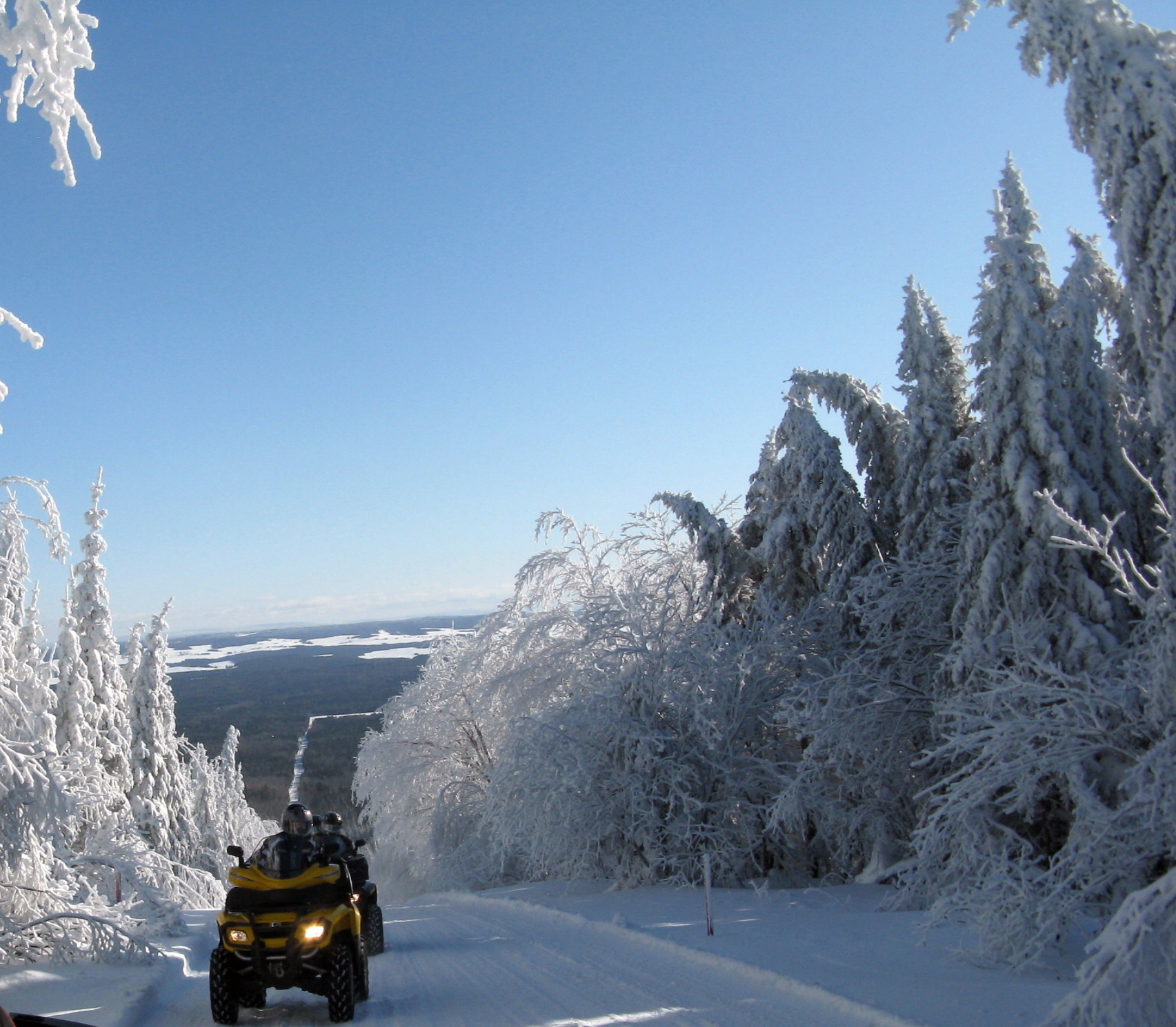 Randonnée hivernale