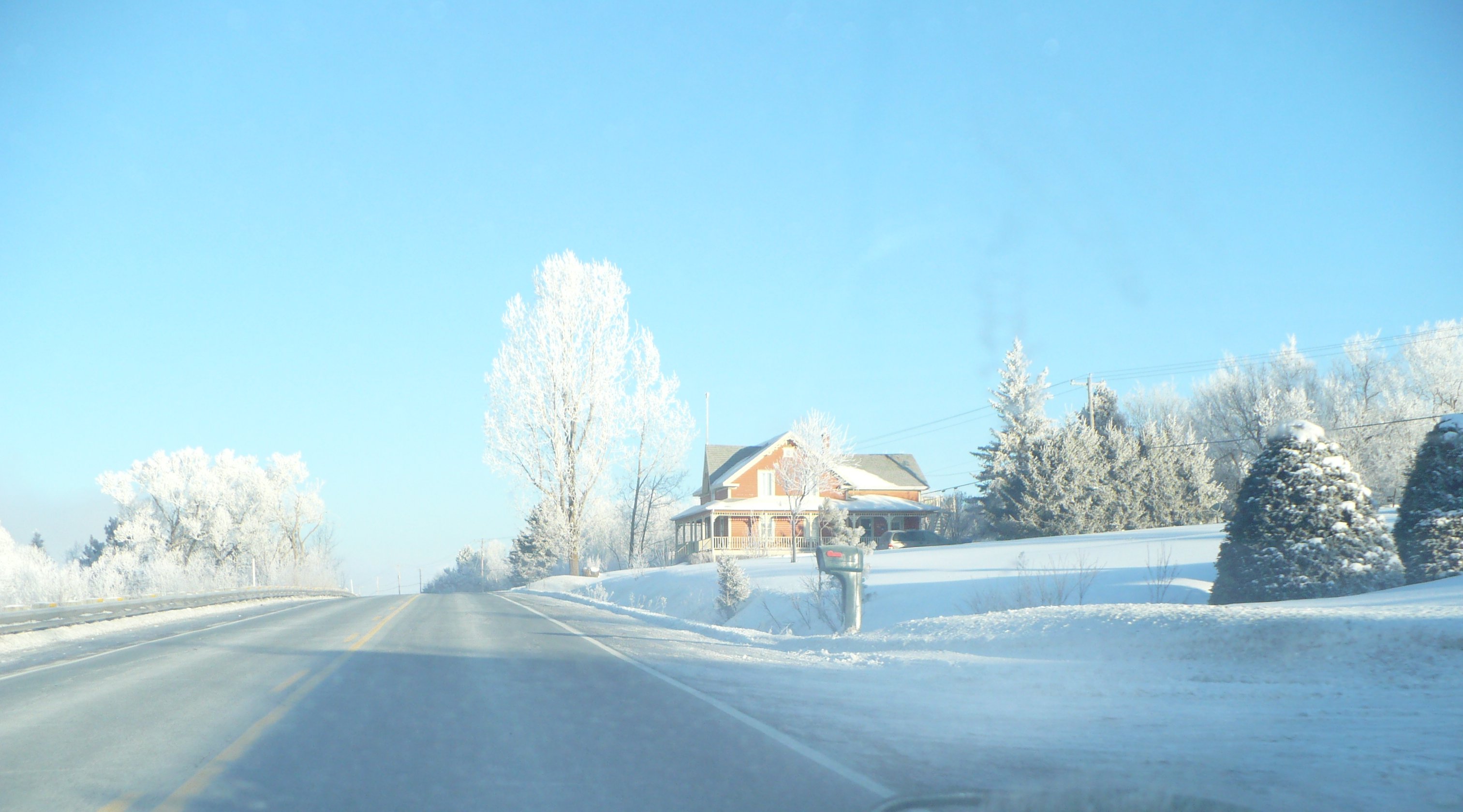 D'un blanc étincelant...