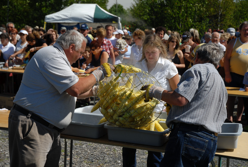 Épluchette de blé d'inde 17 août 2008