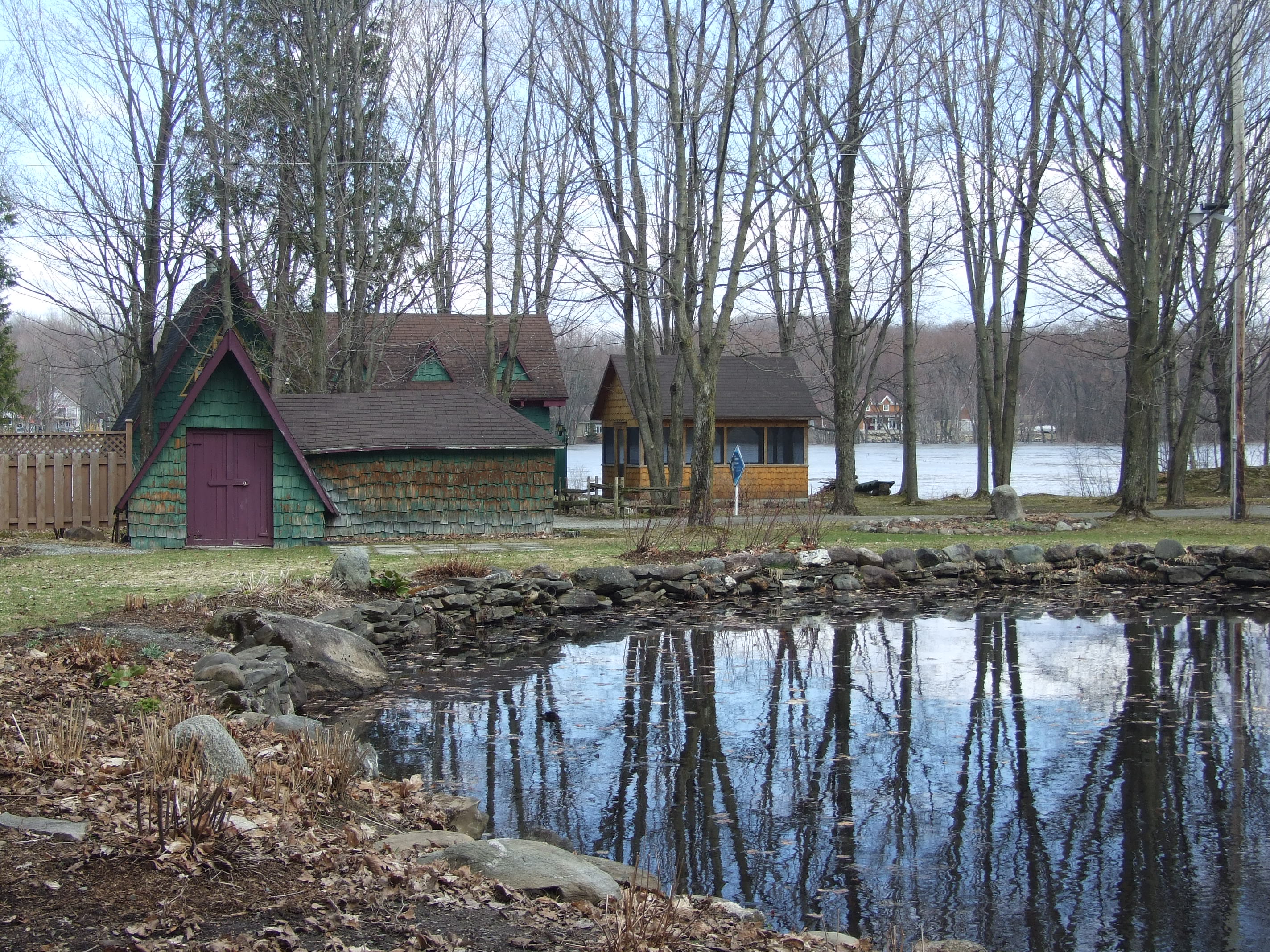 Villégiature sur le bord de la riviere Chaudière à St-Bernard