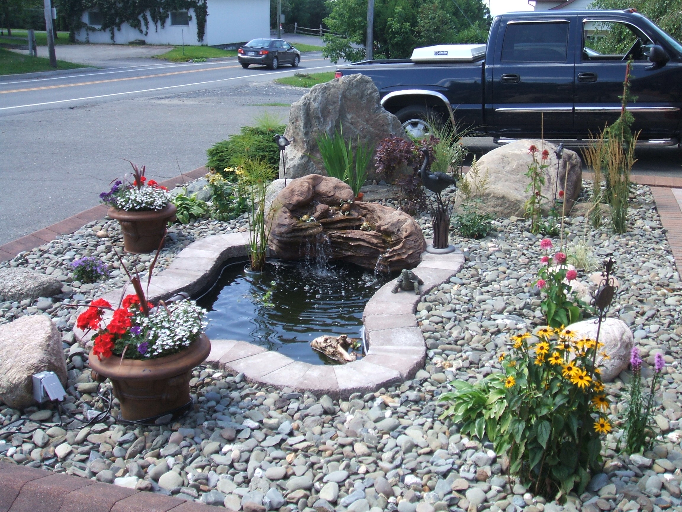 Notre bassin d'eau magnifique