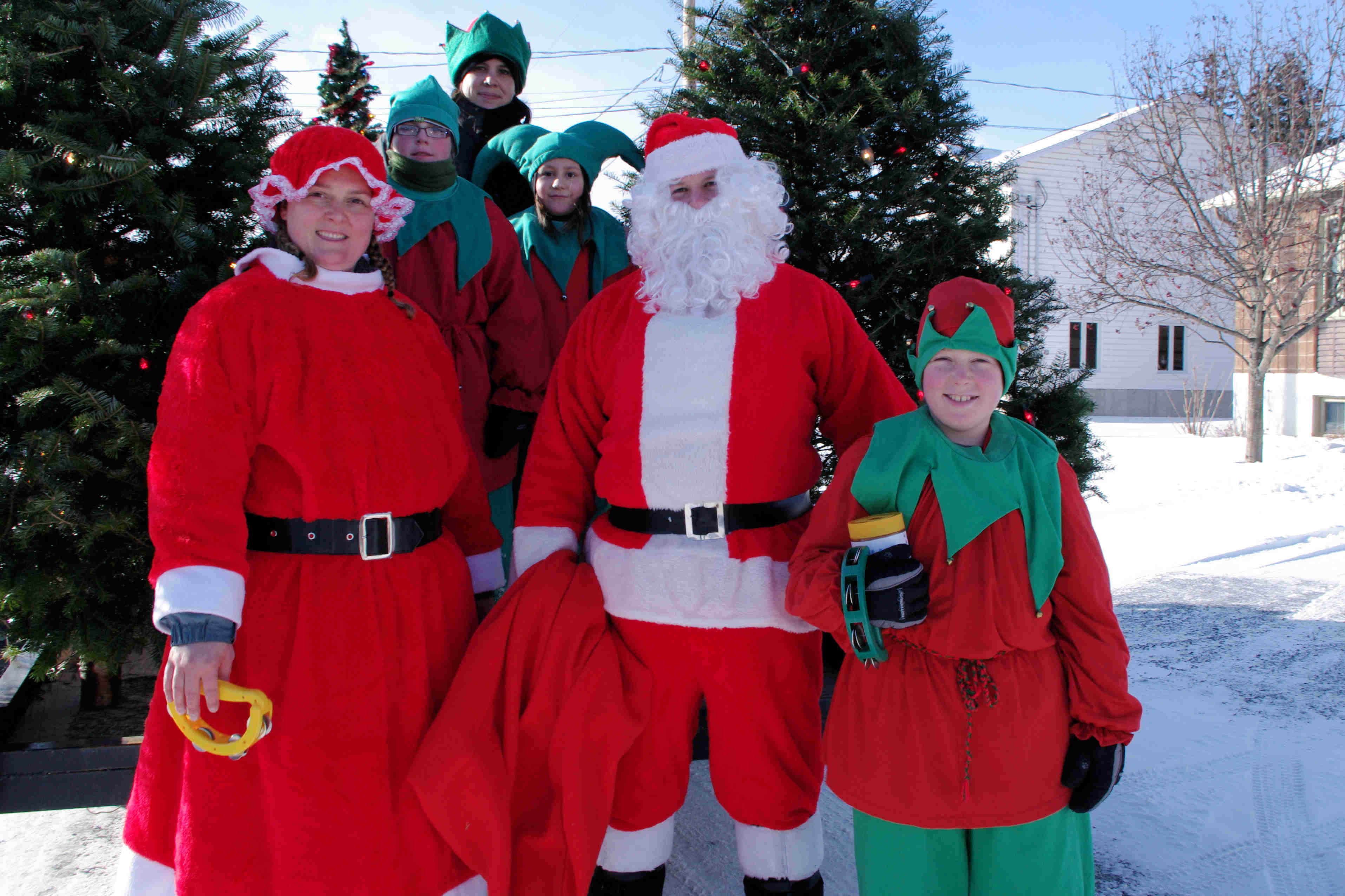 Le Père Noël à Notre-Dame des Pins
