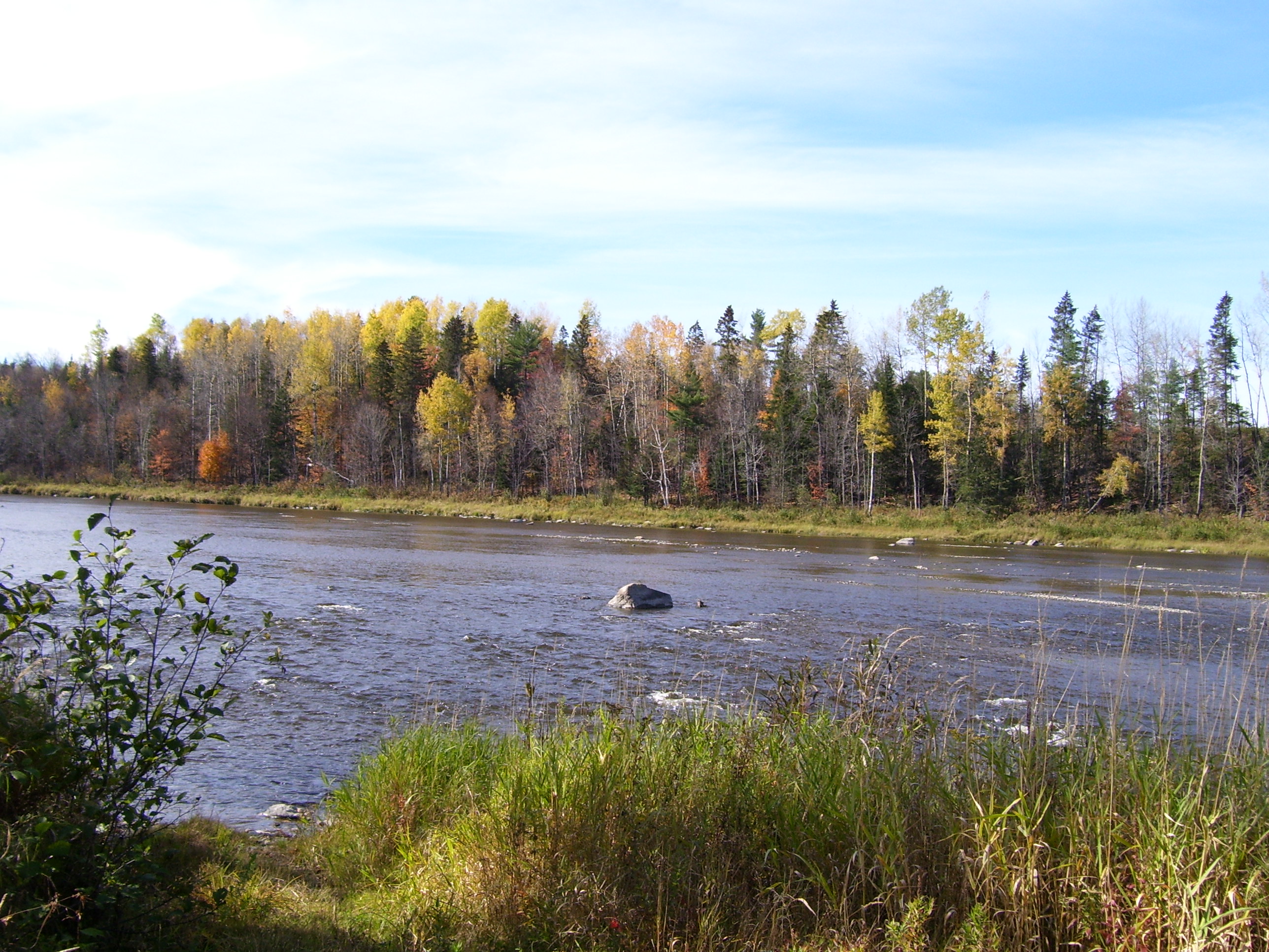 bord de la rivière chaudière