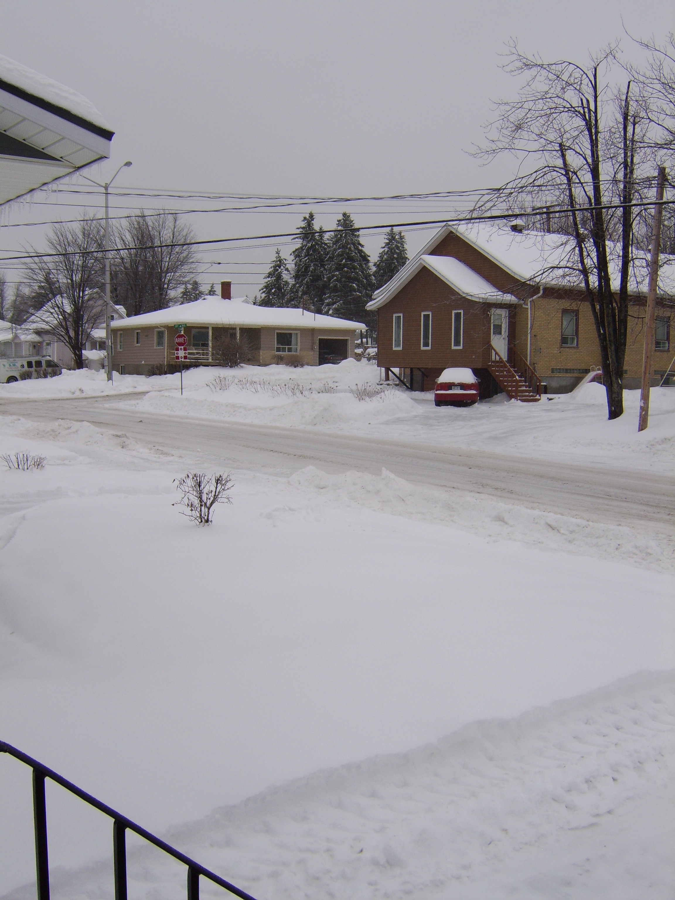 Tempête de neige du mois de décembre2008 