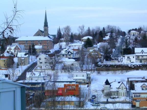 Beau paysage de ST-Georges Est  Janvier 2009