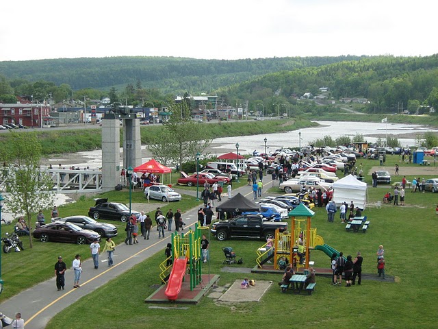 Expo d'autos sur lÎle Ronde Beauceville
