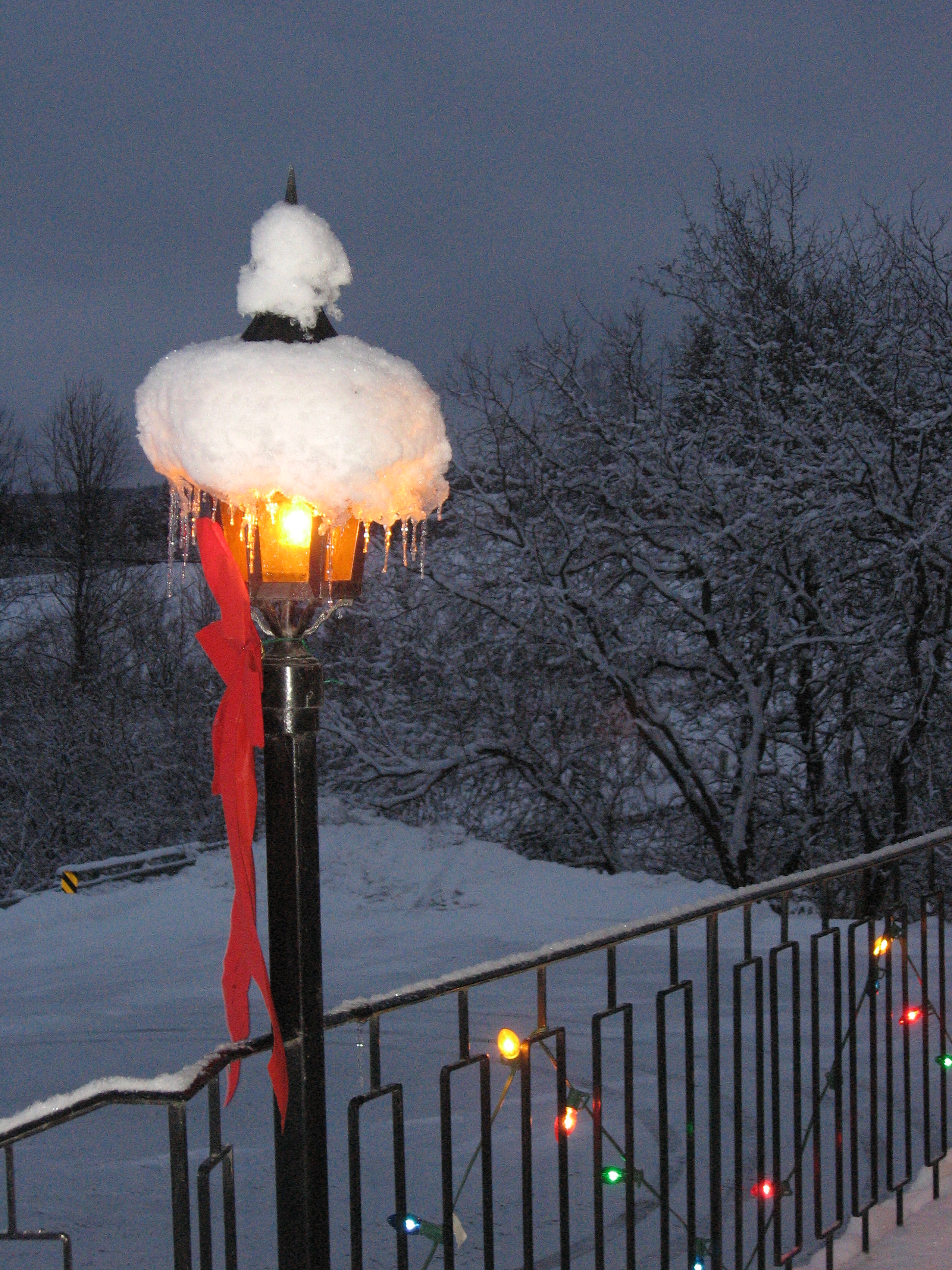 Tel une carte de Noel