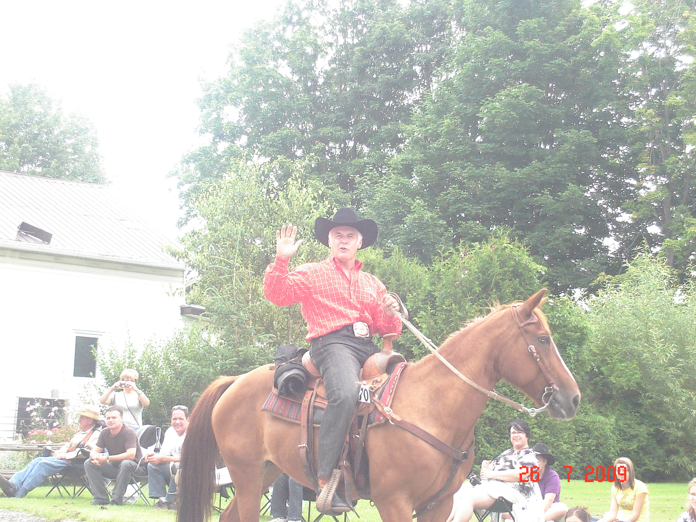 marcel bouchard porte-parole festivités western