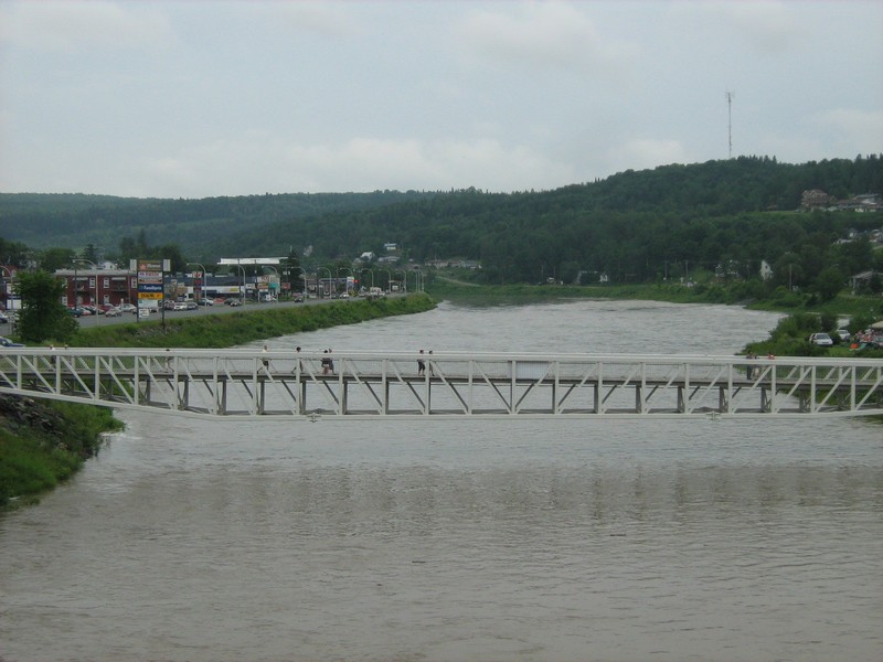 Passerelle de l'Île Ronde de Beauceville
