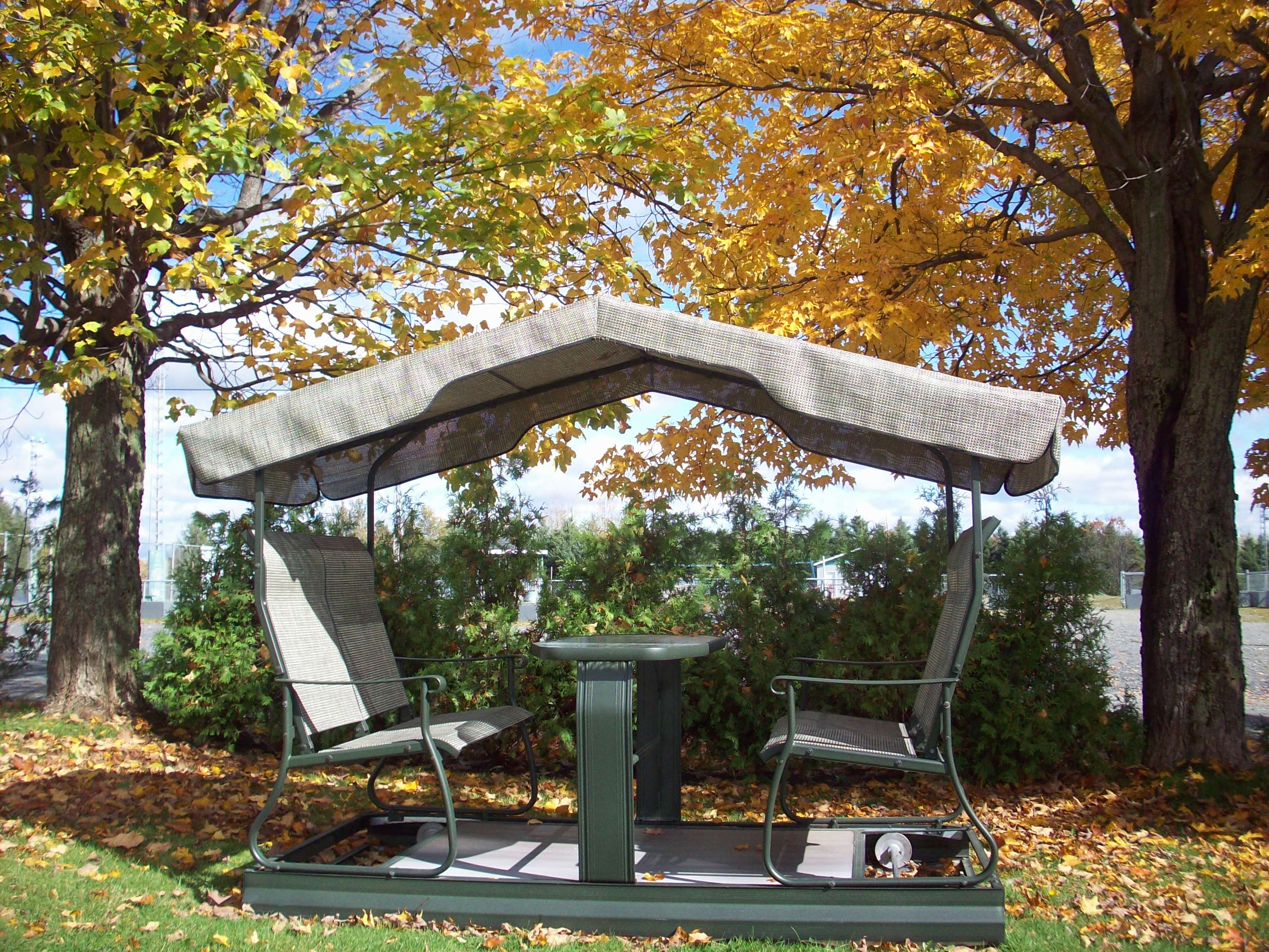 Moment de détente au couleur d'automne