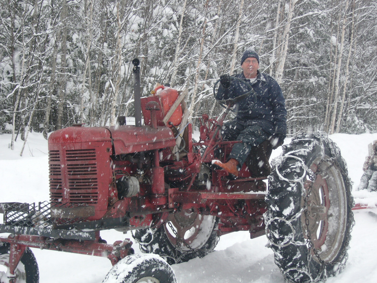 une balade en tracteur, ca vous dirait !!!