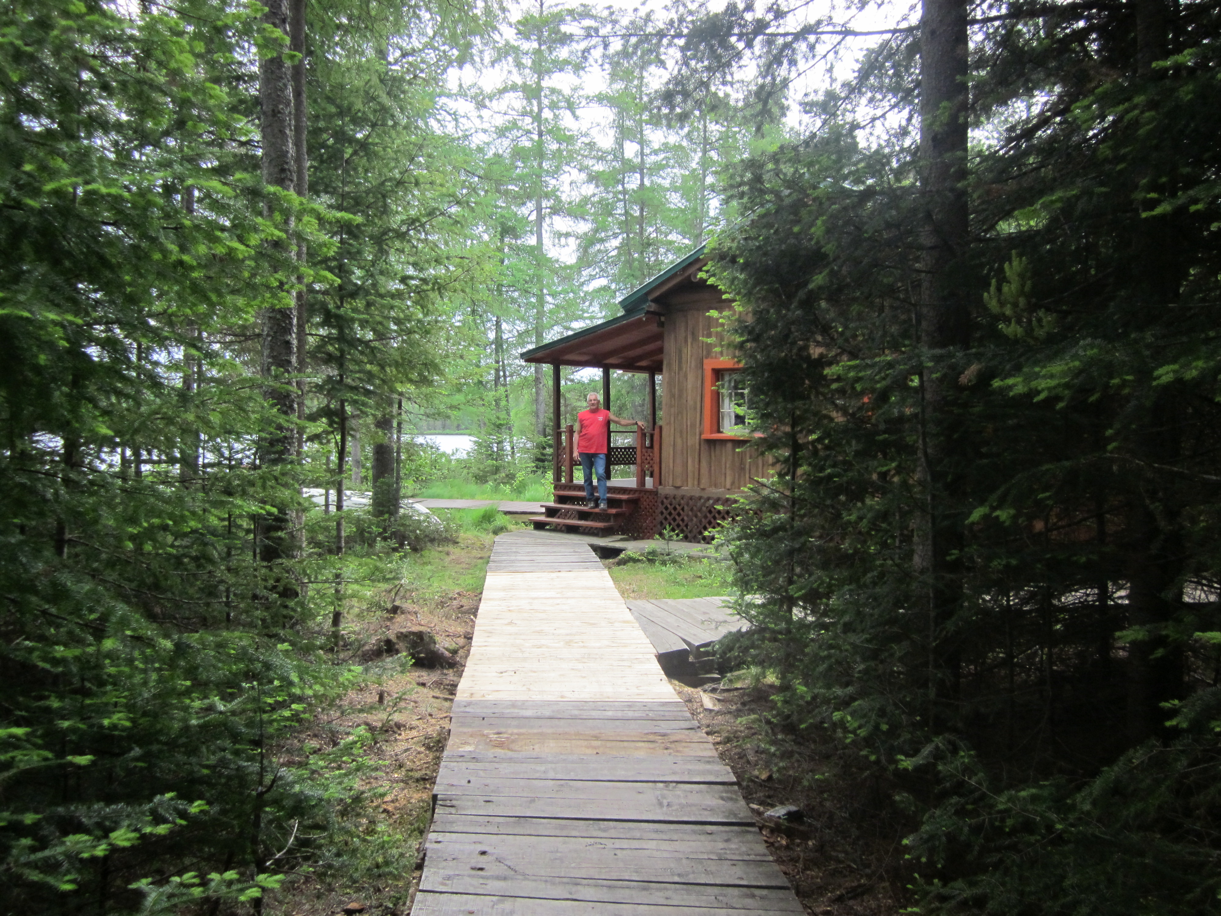 chalet de l île dorset
