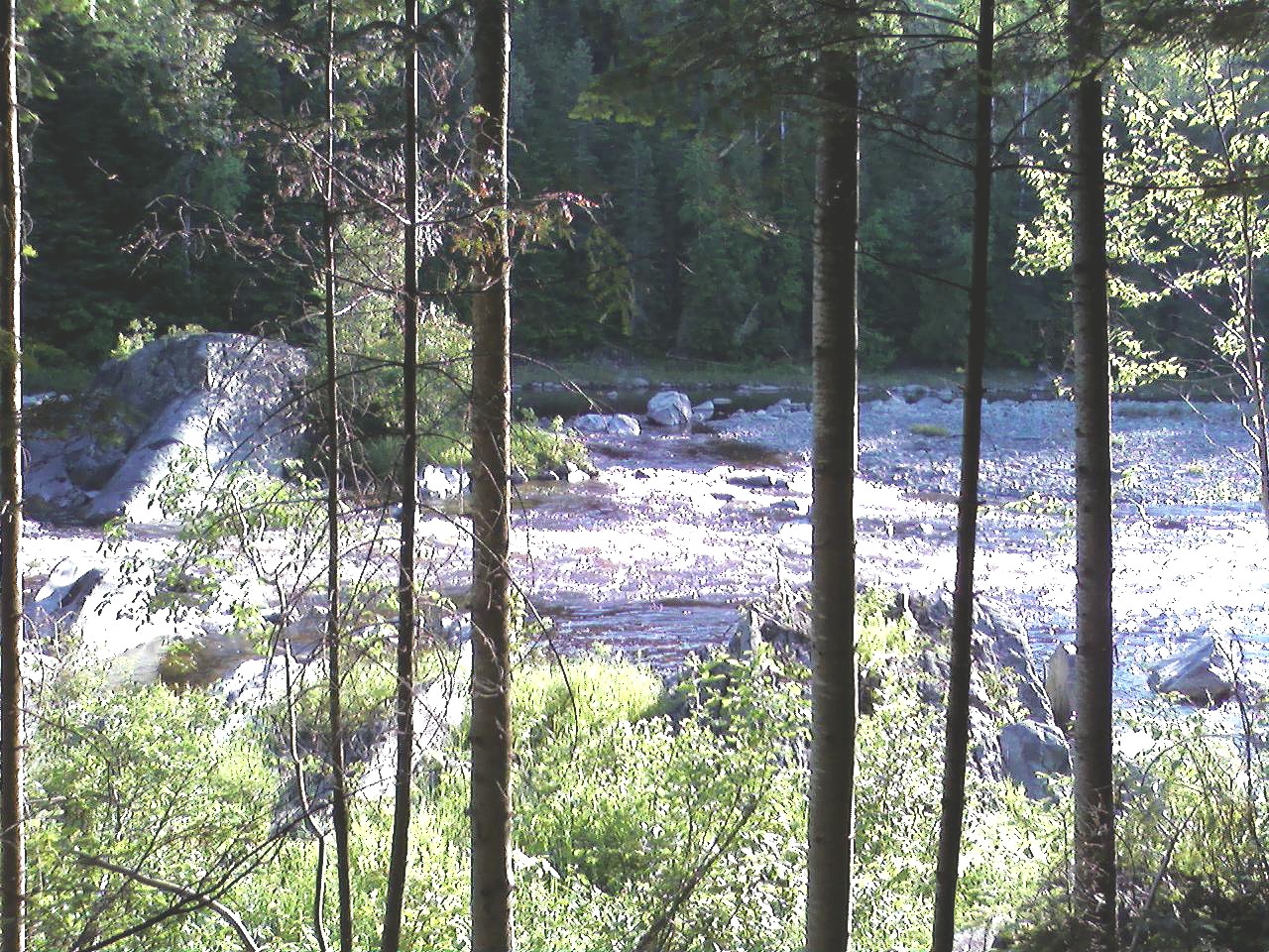 Vue sur la Riviere du Loup a St-Côme