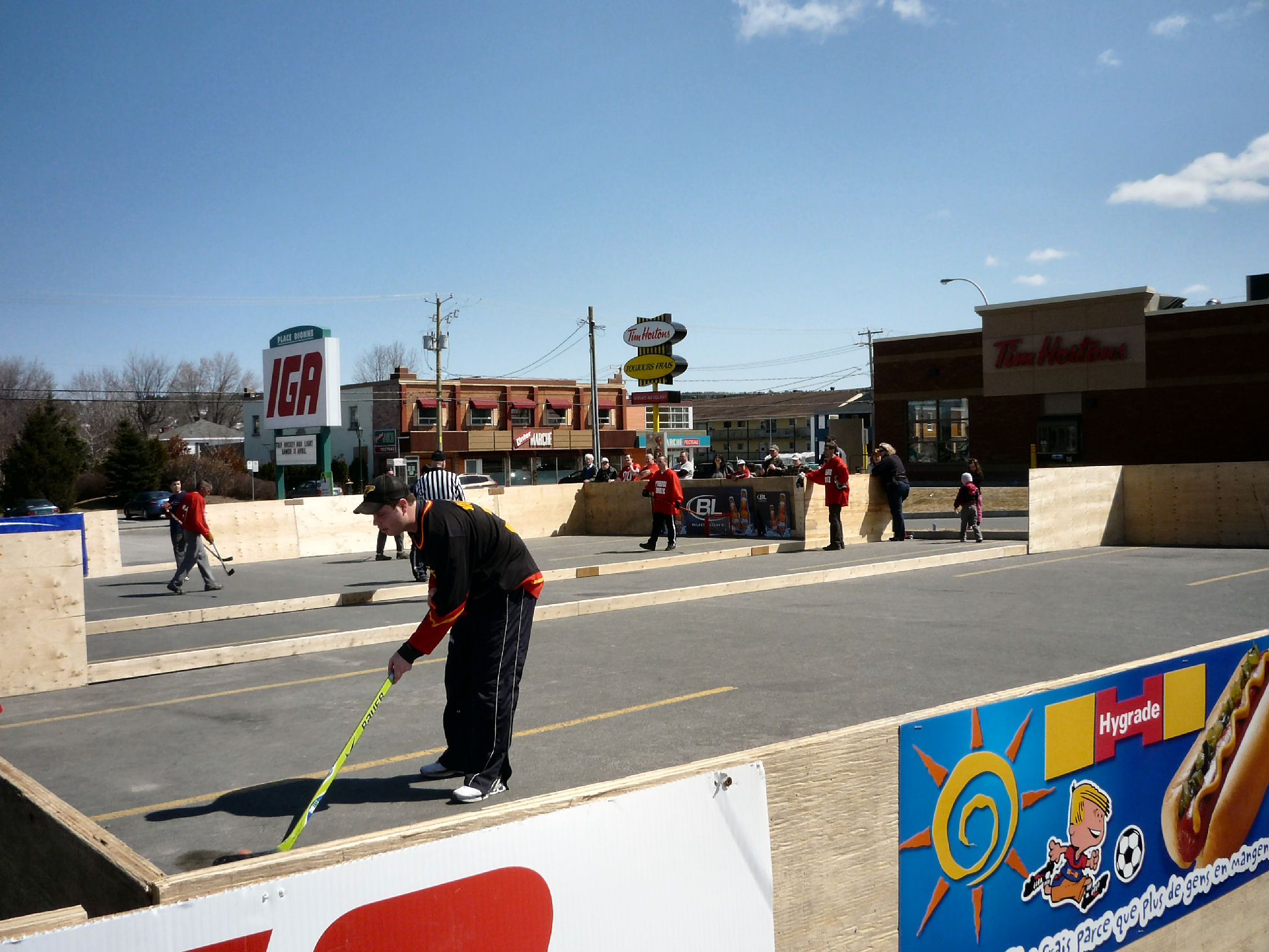 Tournoi de hockey bottines 