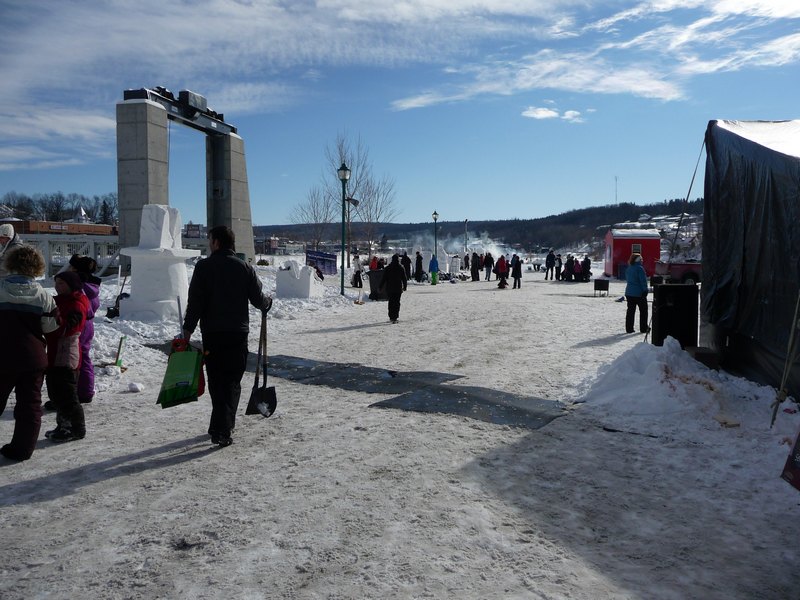 Carnaval d'hiver 2011- L'Île Ronde à Beauceville