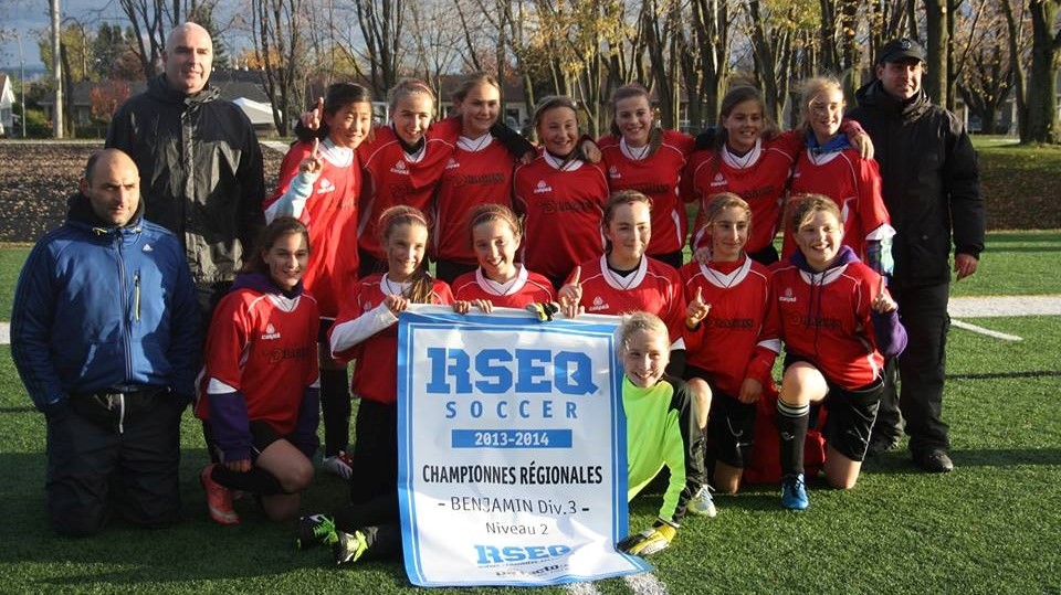 Soccer: les Dragons des Deux-Rives sont championnes