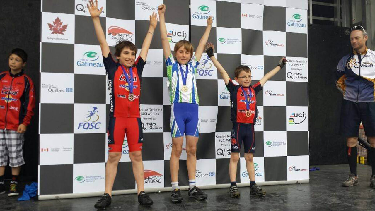 Des jeunes cyclistes beaucerons s’illustrent en Outaouais