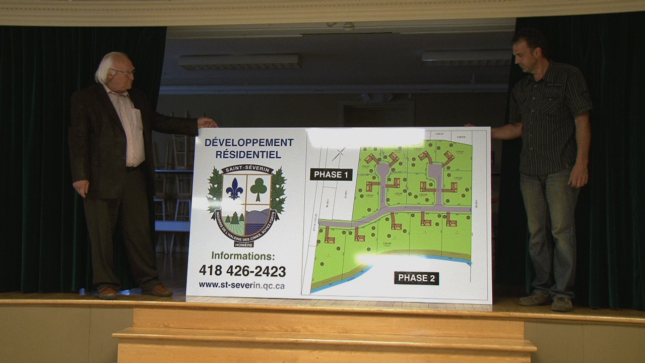 Un premier quartier résidentiel voit le jour à Saint-Séverin