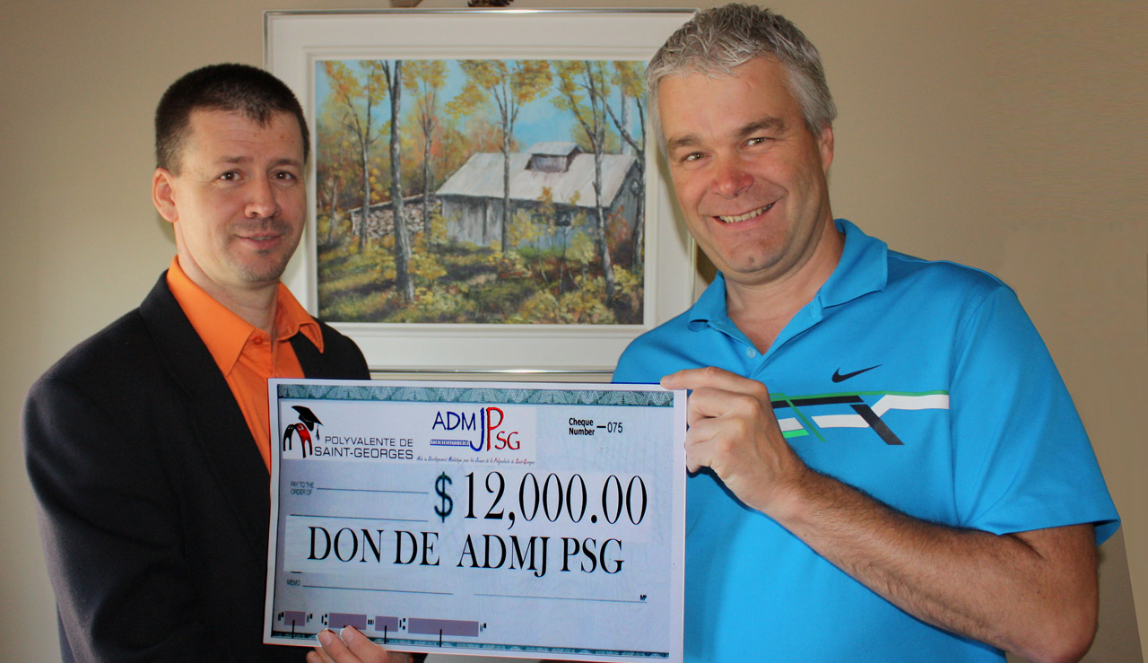 Don de 12 000 $ à la Polyvalente Saint-Georges