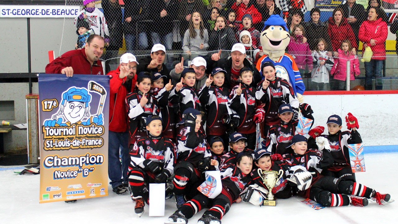 Le Garaga Novice B2 champion du tournoi de Saint-Louis-de-France