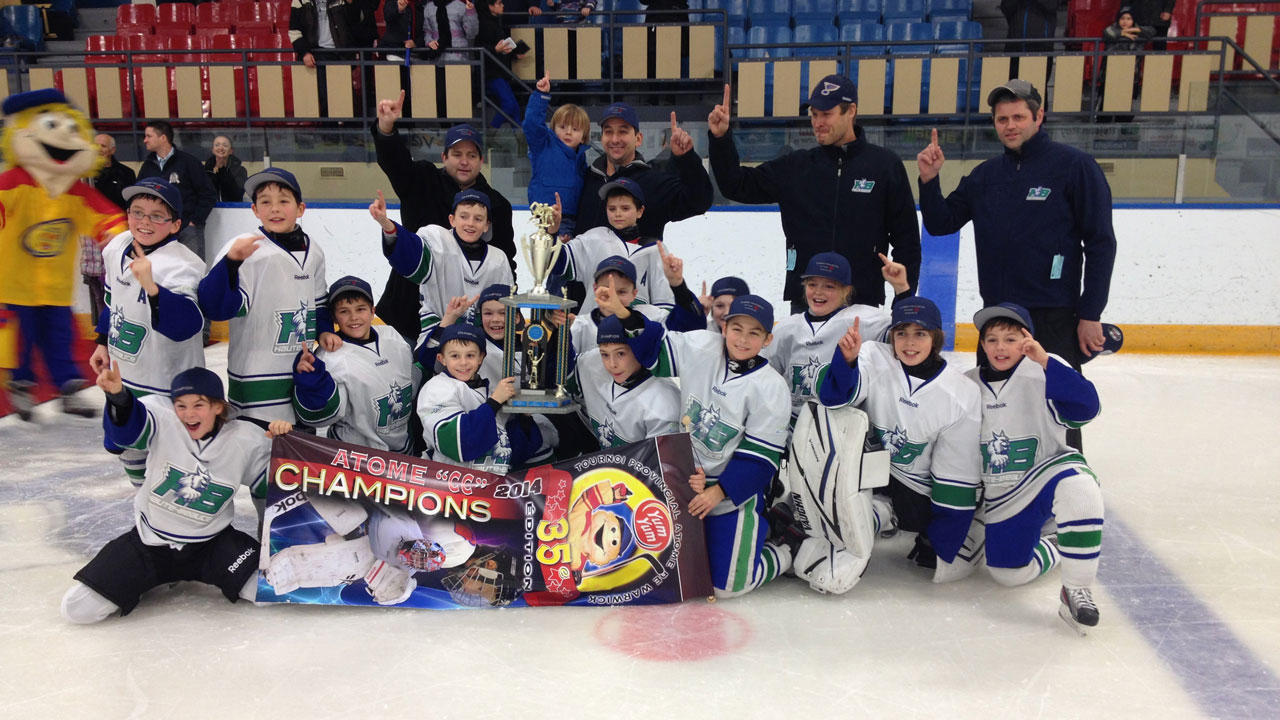 Les Lynx Haute-Beauce Atome CC deux fois champions