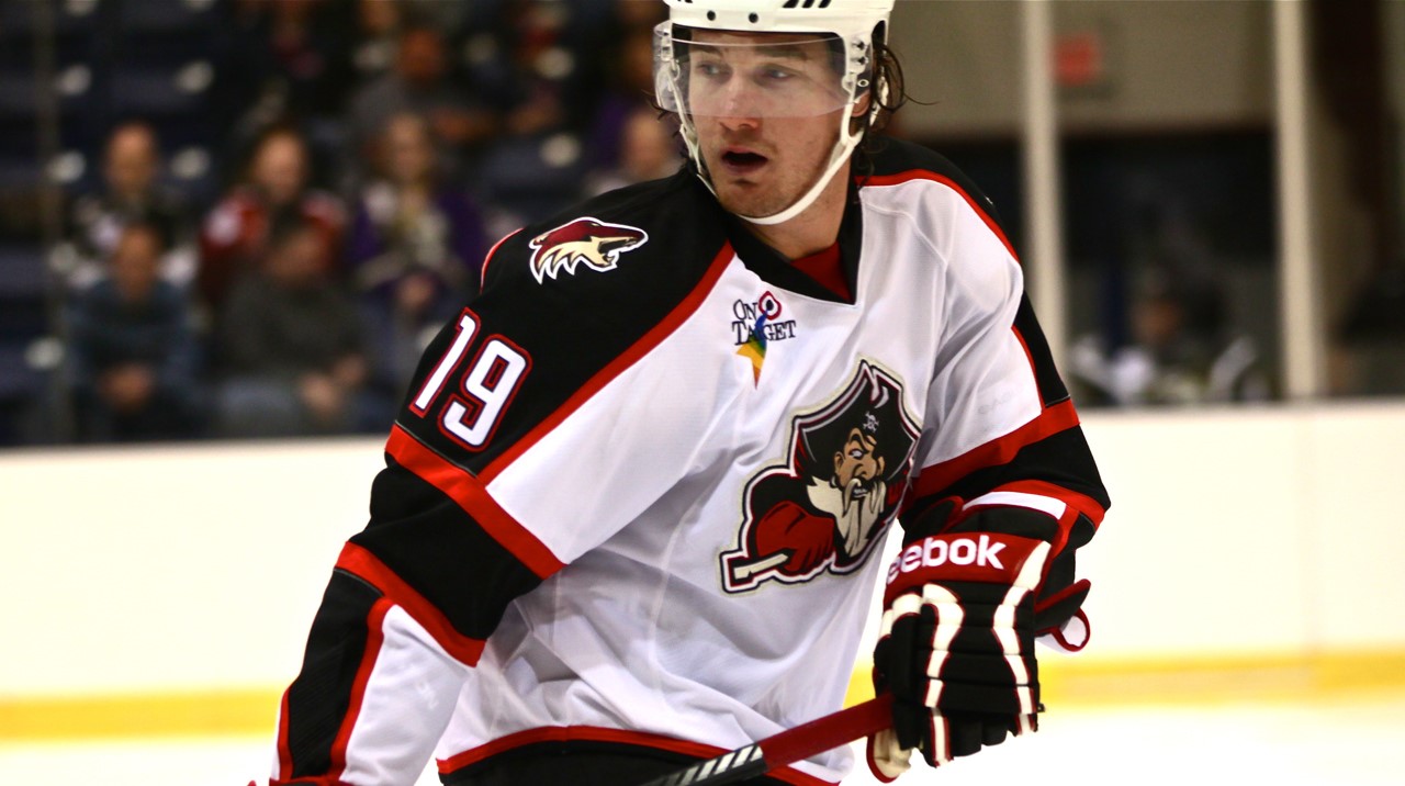 Le Beauceron Keven Veilleux est la première étoile de la dernière semaine dans la LNAH