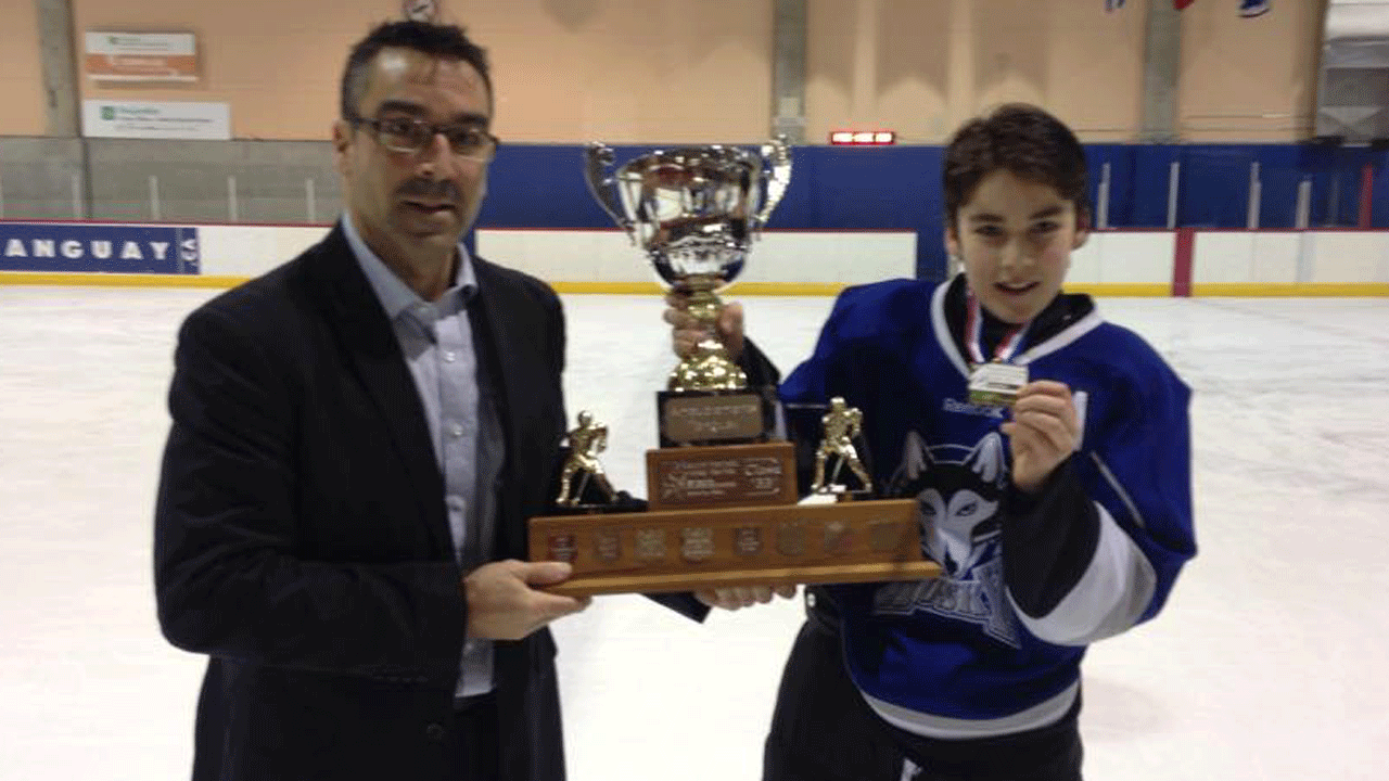 Les Huskys de Chaudière-Ouest remporte le tournoi de Sillery