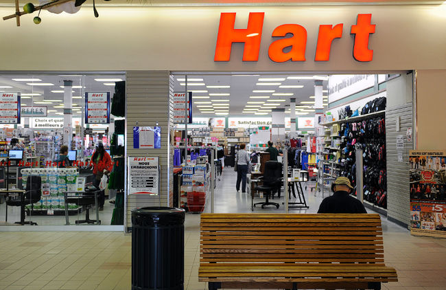 Les magasins Hart ont été achetés