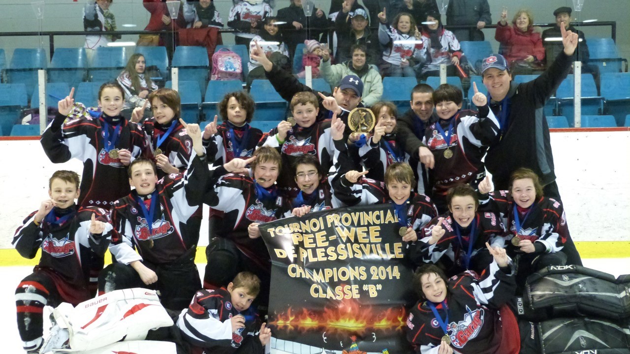 Le Garaga Pee Wee B2 à nouveau champion
