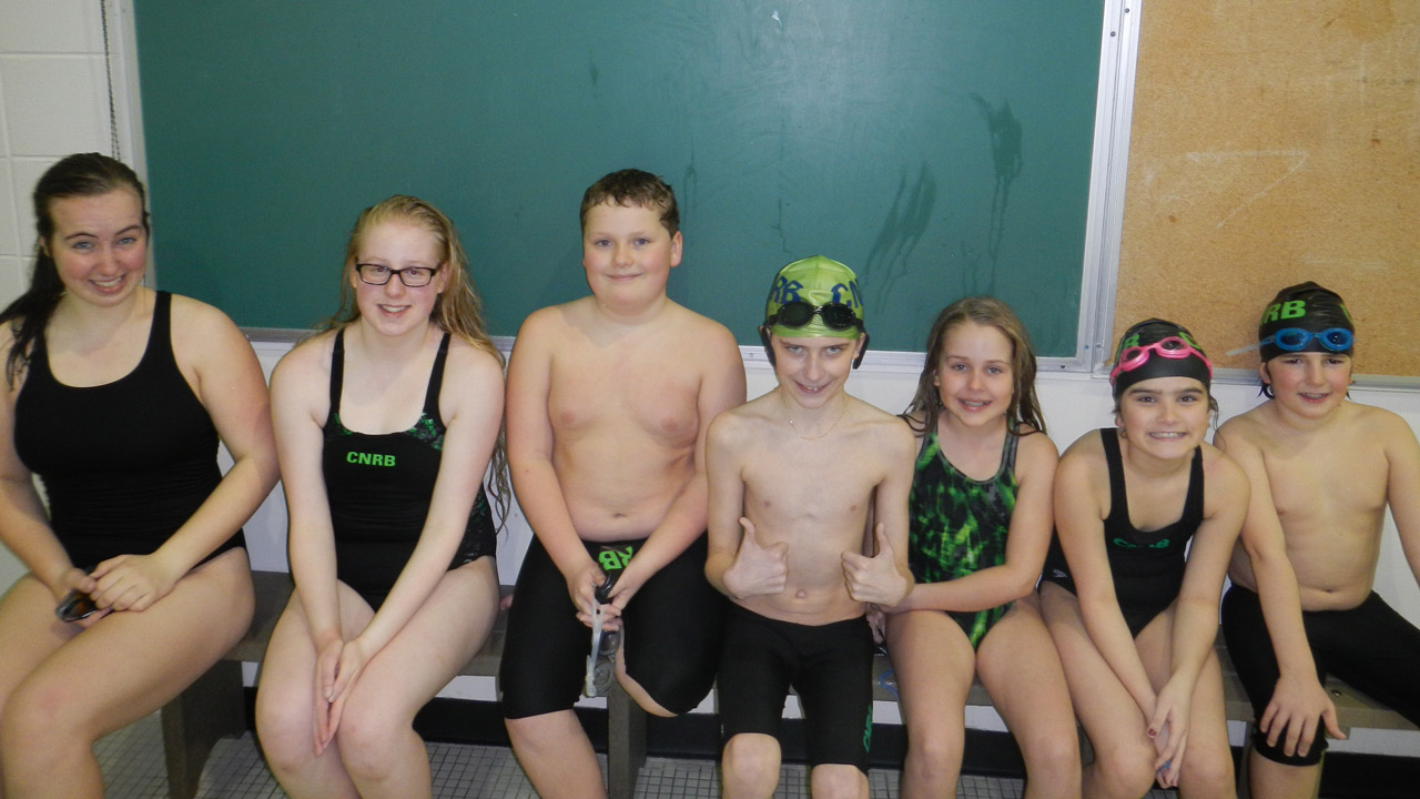 Les nageurs du Club de natation régional de Beauce se démarquent