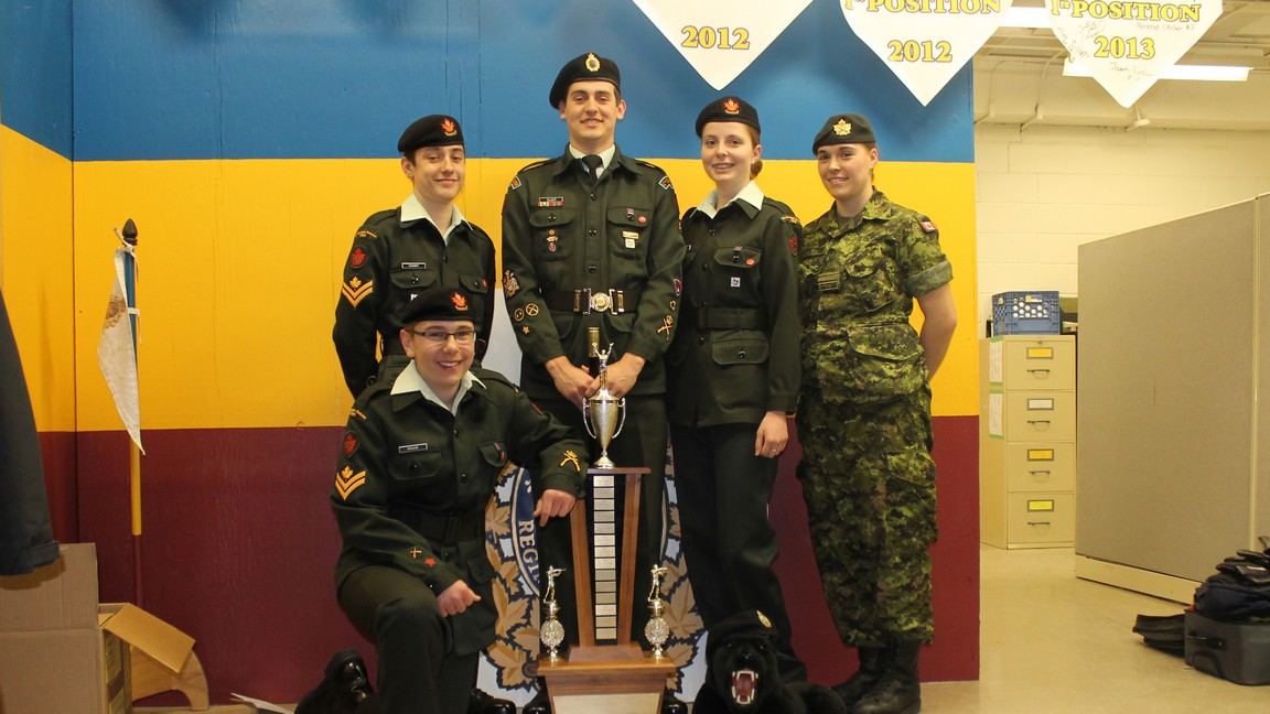 Les cadets du 2625 de Saint-Georges remportent le championnat régional de tir