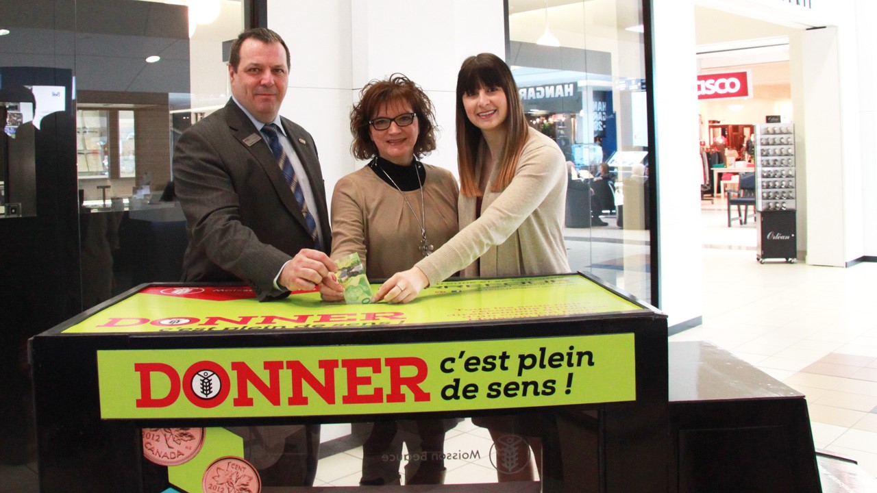 Le Carrefour Saint-Georges s’engage à remettre 30 000$ à Moisson Beauce