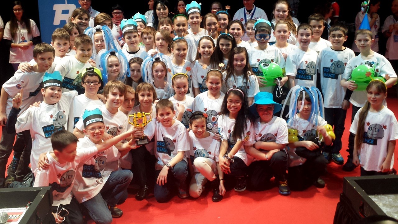 La Beauce se démarque au Festival de Robotique FIRST à Montréal