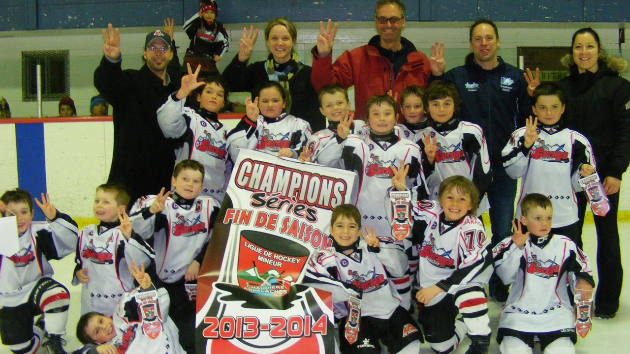 Le Garaga Novice C couronné champion