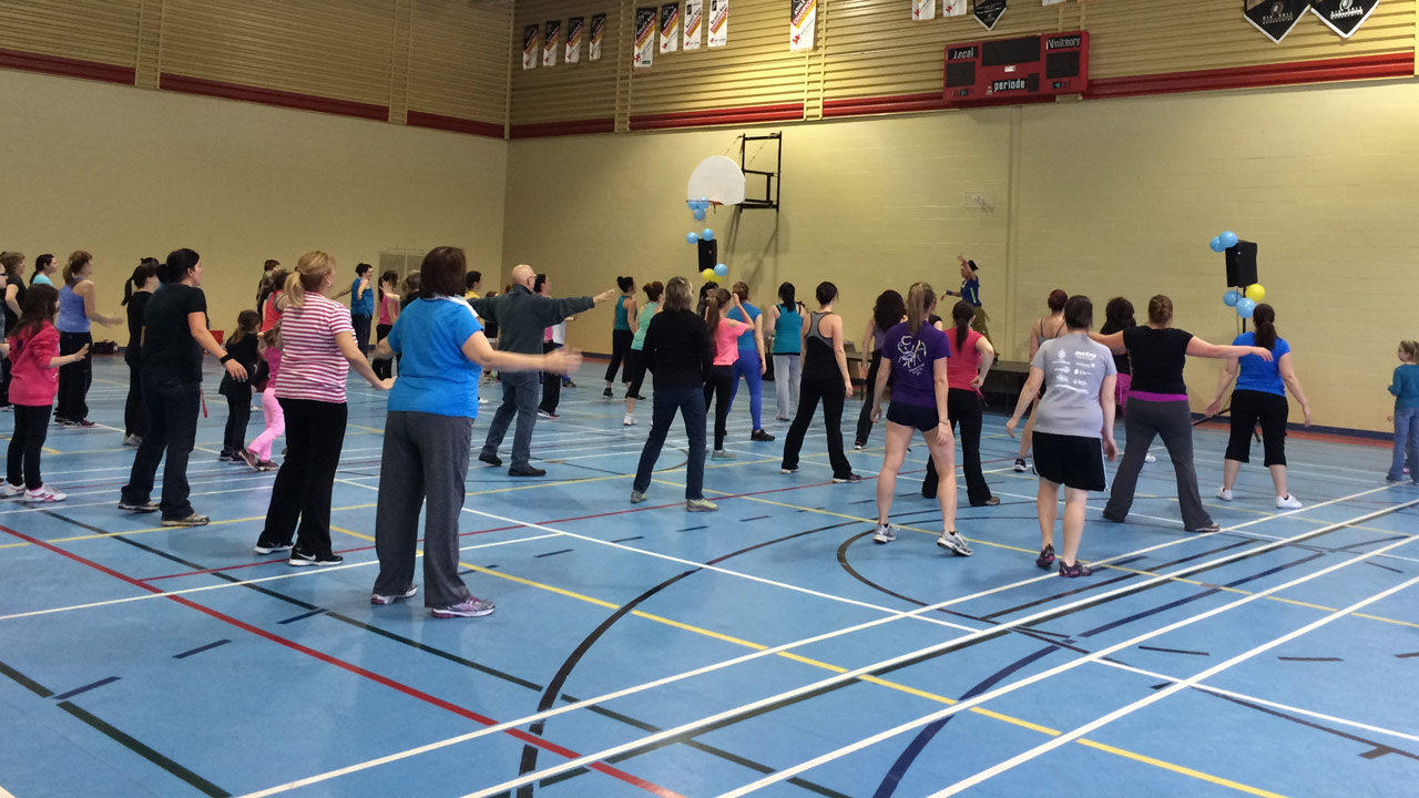Plus de 90 participants au Party Zumba au profit de la S.P.A