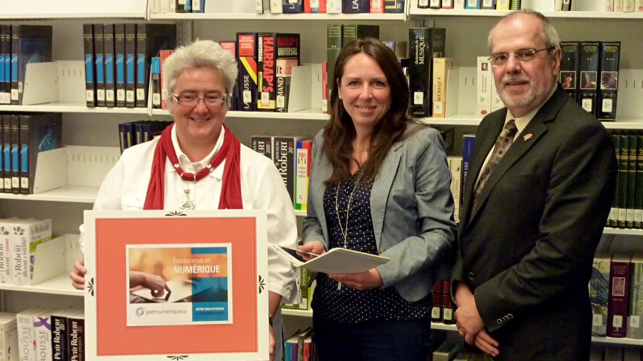 La bibliothèque de Saint-Georges inaugure son service de prêt numérique