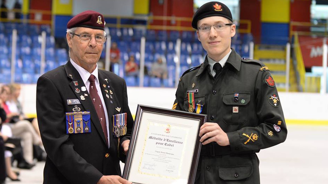 Le Corps des cadets 2625 de Saint-Georges tient son cérémonial annuel