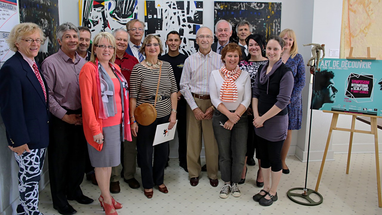 « Beauce Art : l’International de sculptures 2014 » appuyé par de nombreuses entreprises de la région