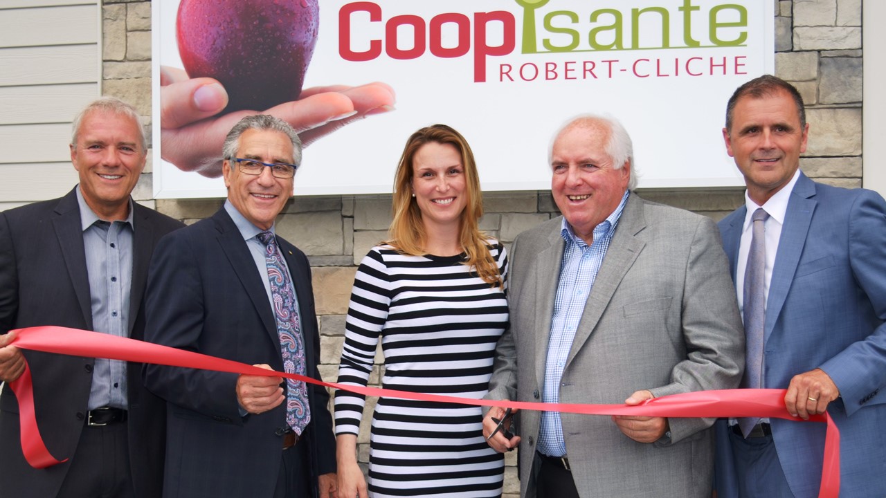 Inauguration d’un nouveau point de service pour la Coopérative de Santé Robert-Cliche