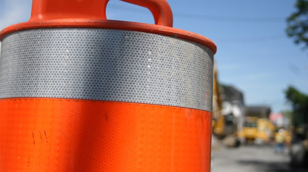 Installation de boucles de détection pour radar photo sur la route 173 à Saint-Georges