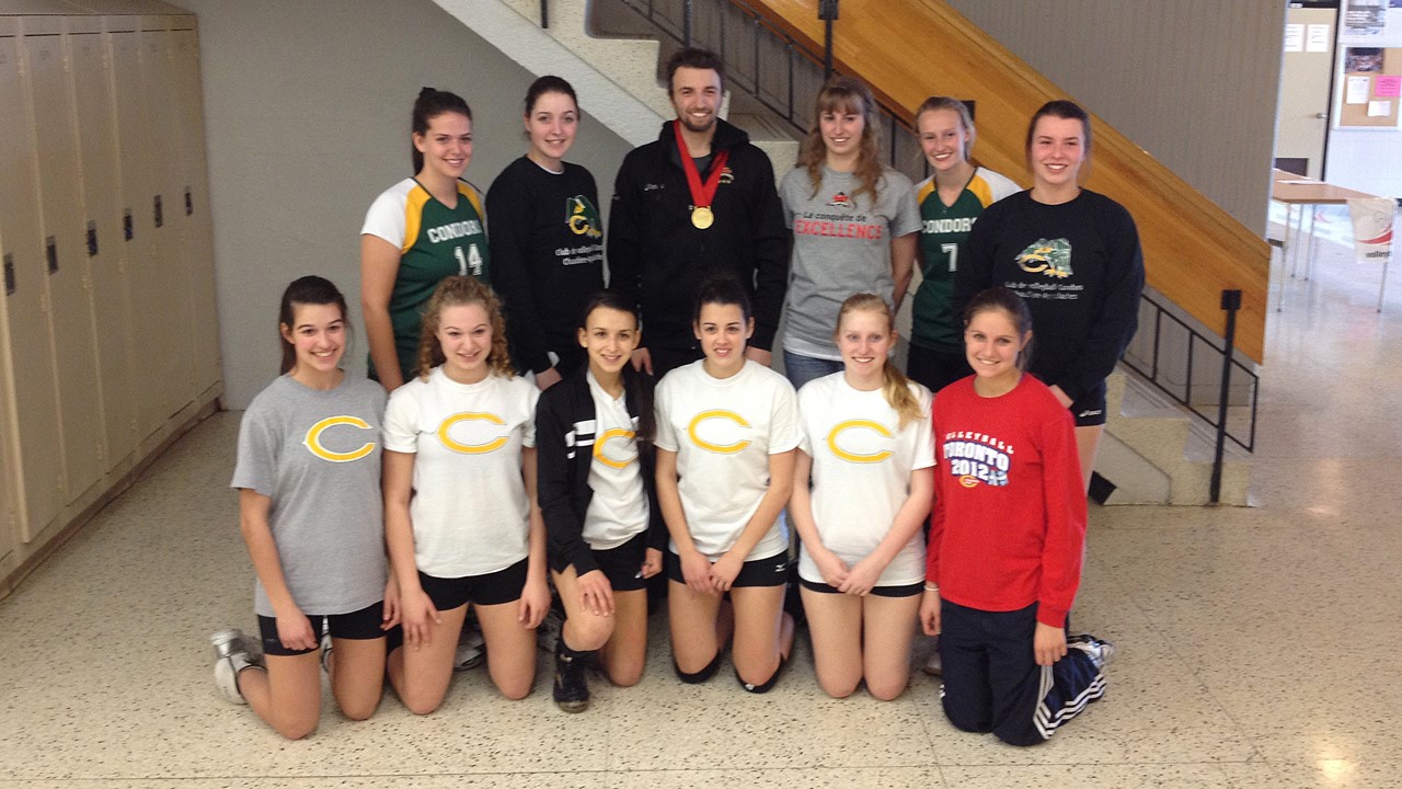 Camp de sélection du volleyball civil AAA des Condors Chaudière-Appalaches