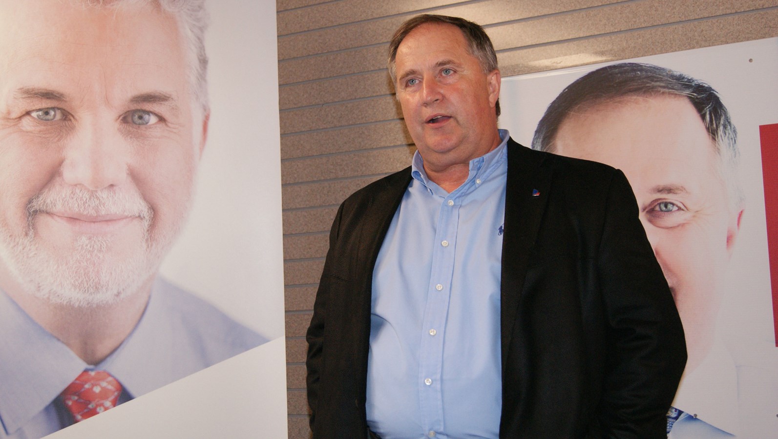 Le candidat Paul Busque annonce deux engagements électoraux