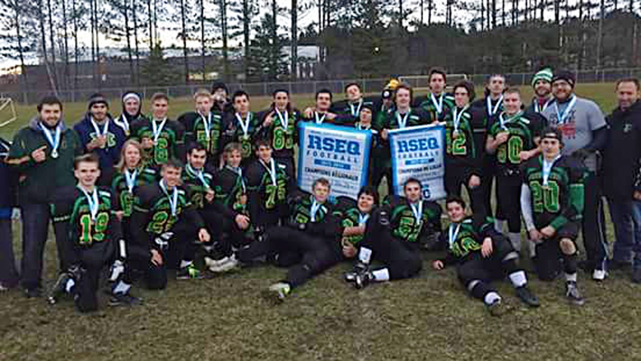 Les Patriotes juvéniles champions du RSEQ des Cantons de l'Est 